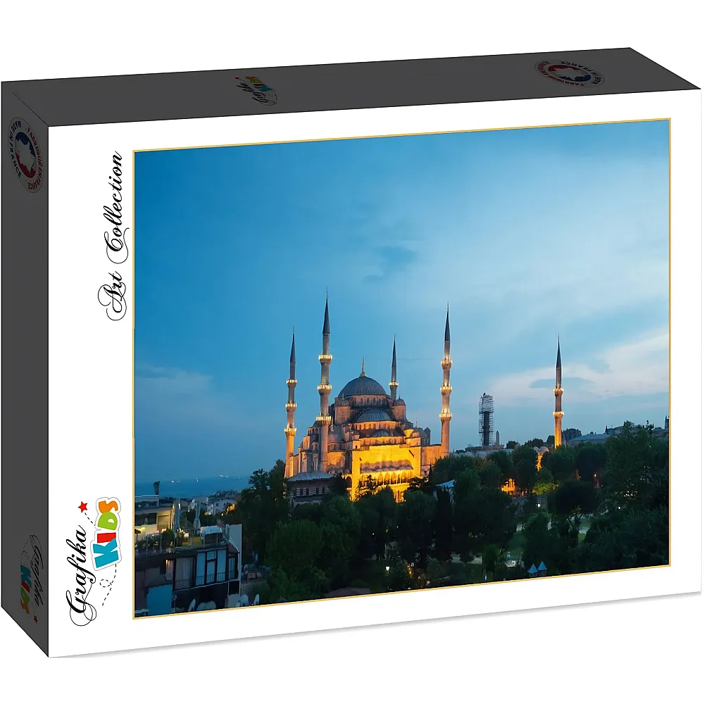 Grafika Puzzle Art Collection Grafika Kids Blue Mosque, Turkey - 12 Teile