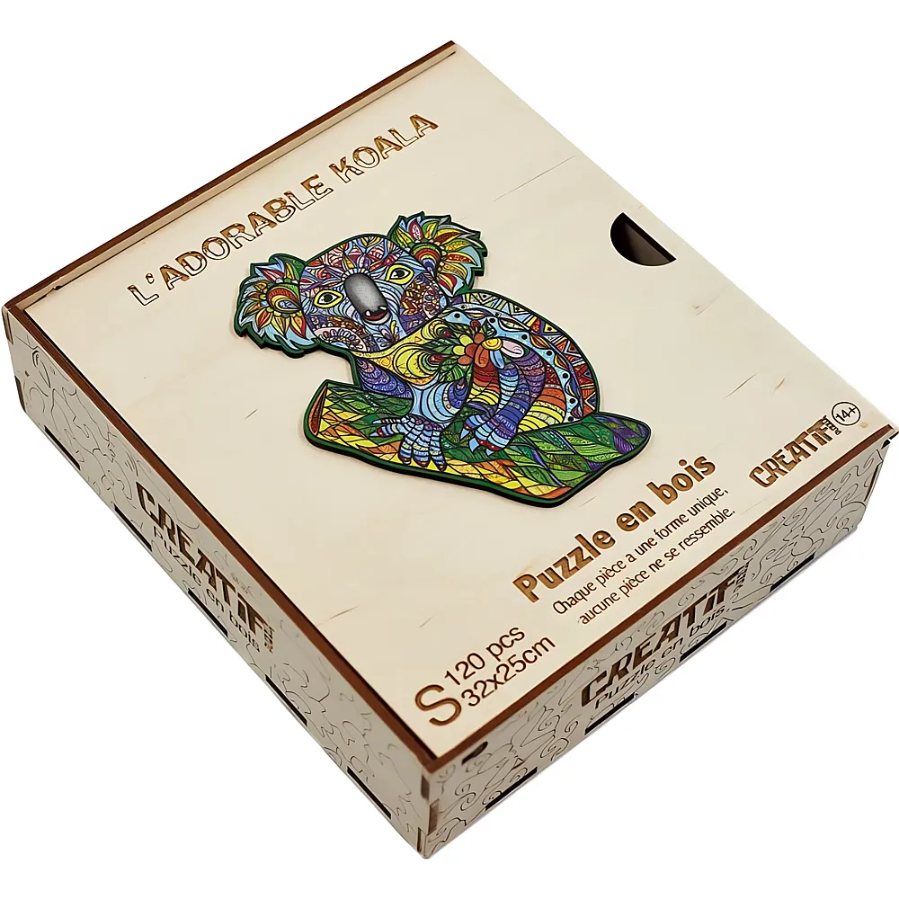 Harmandi Puzzle Creatif Der liebenswerte Koala - 120 Teile