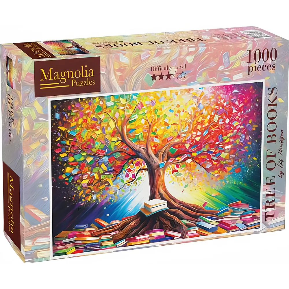 Magnolia Puzzle Puzzle 1000 Teile Tree of Books