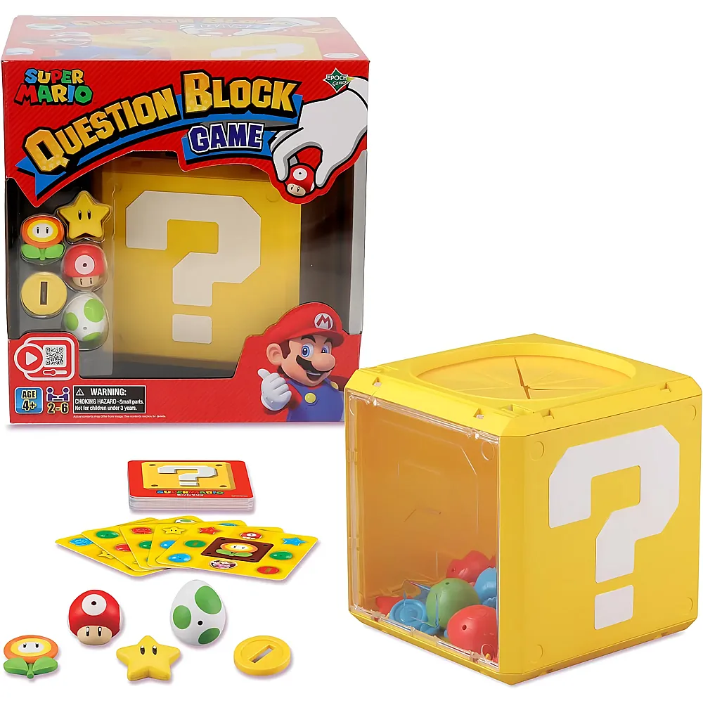Epoch Games Super Mario Question Block Game