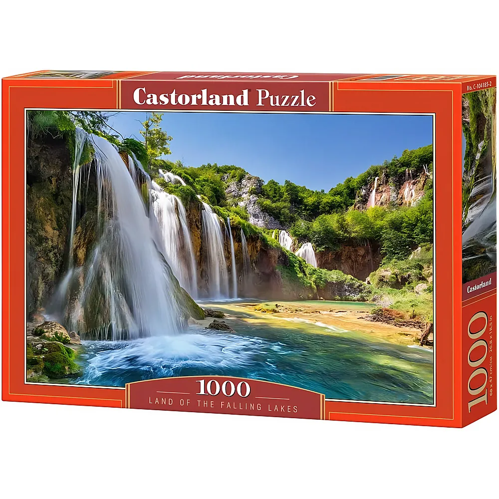 Castorland Puzzle Land of the Falling Lakes - 1000 Teile