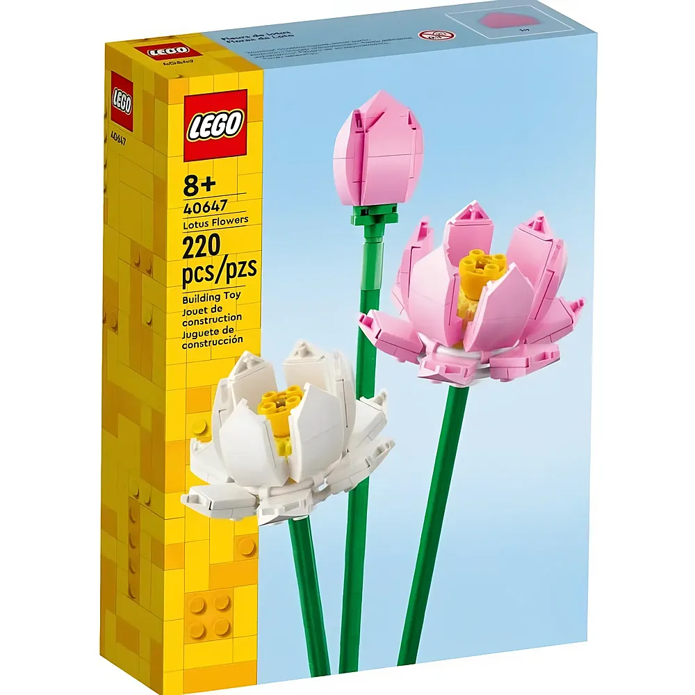 LEGO Creator Botanical Collection Lotusblumen 40647