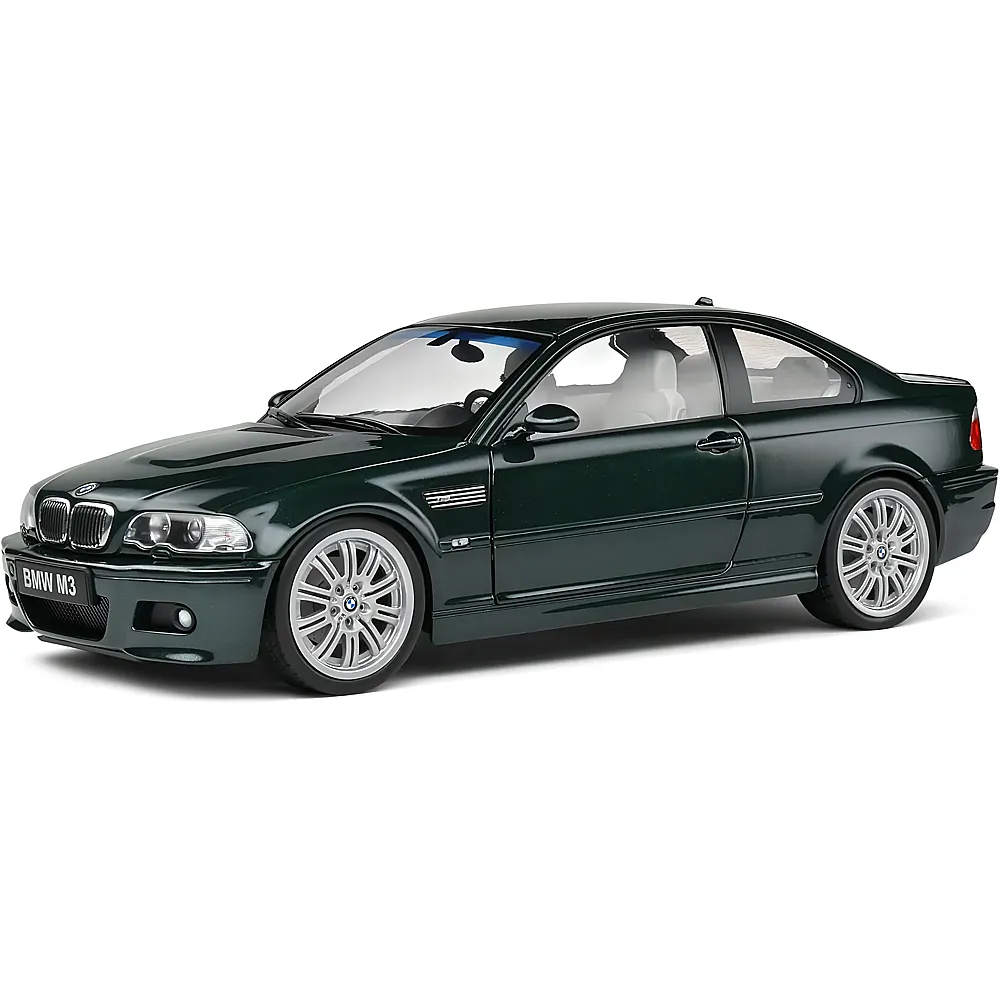 Solido 1:18 BMW E46 M3 Coupe 2000 Gr�n