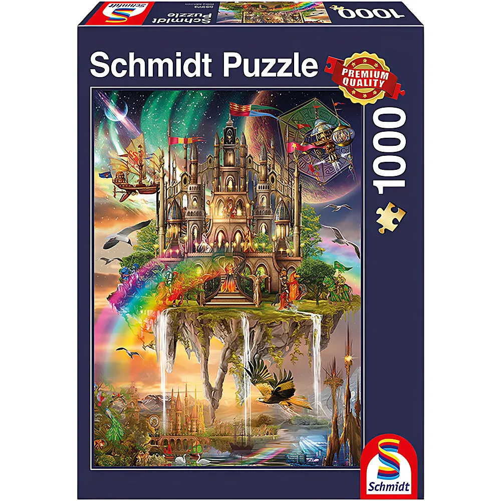 Schmidt Puzzle Stadt im Himmel 1000Teile