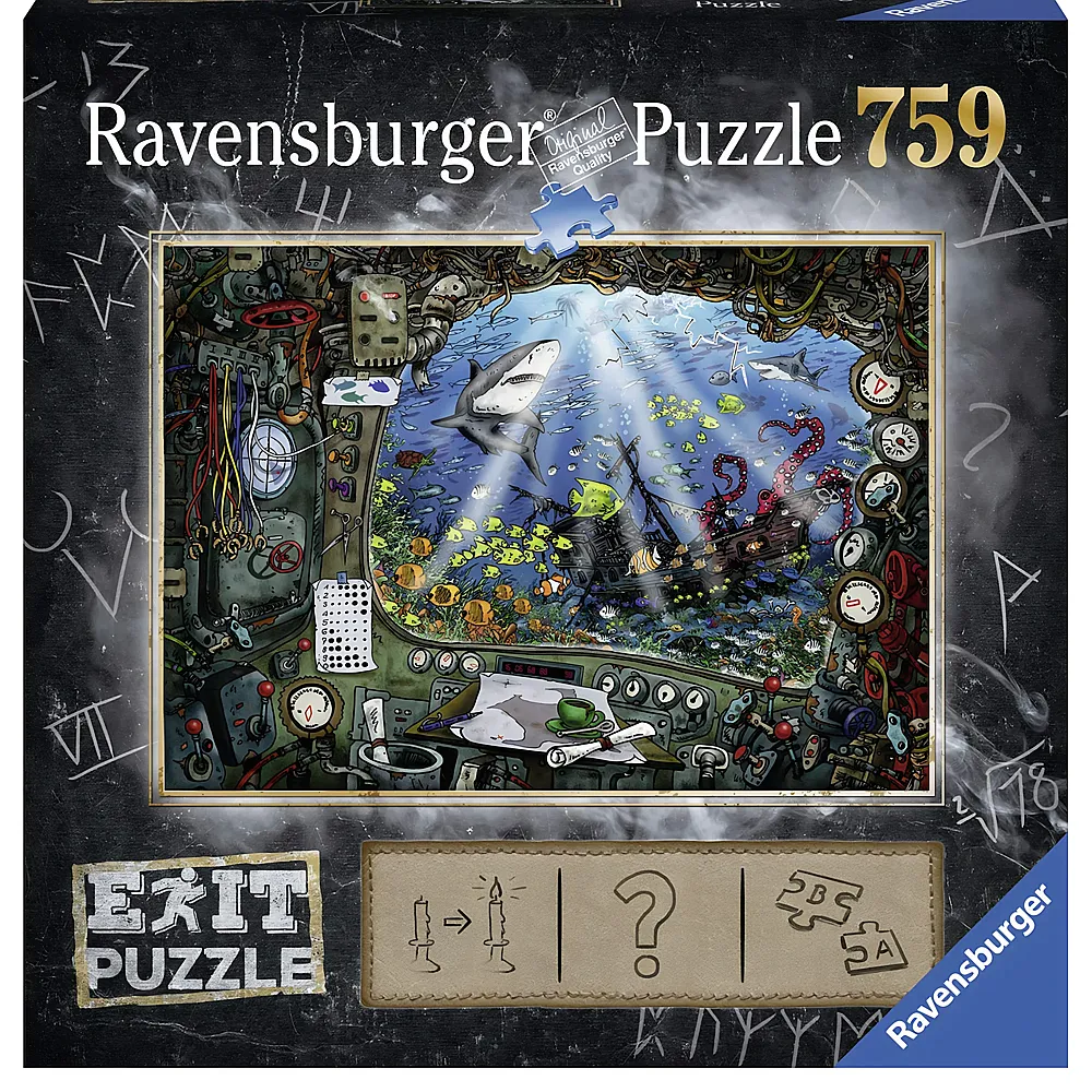 Ravensburger Exit Puzzle - Exit U-Boot 759Teile