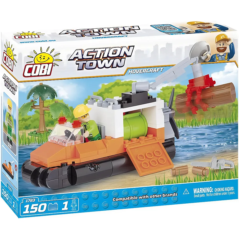 COBI Action Town Hovercraft 1783