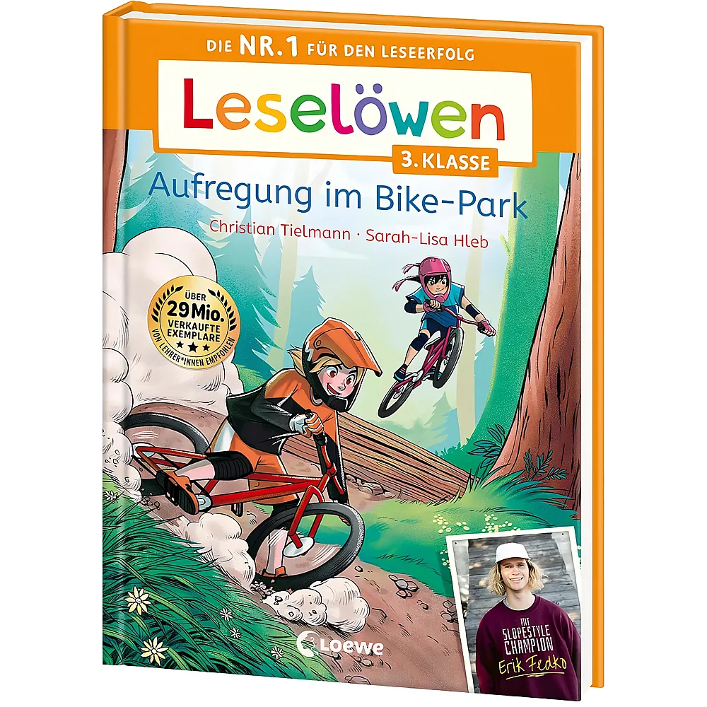 Loewe Lesel�wen 3. Klasse - Aufregung im Bike-Park
