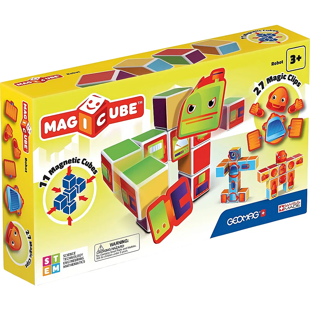 Geomag Magicube Roboter - 11 Teile