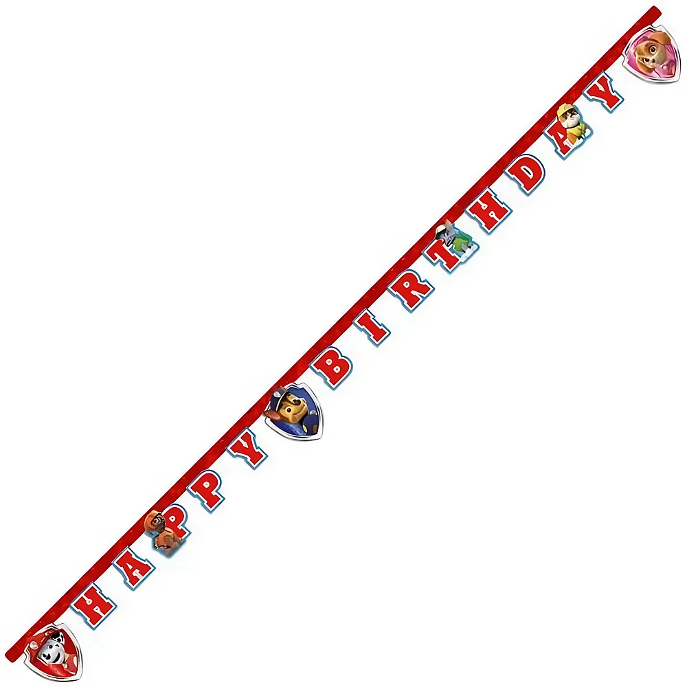 Procos Paw Patrol - Ready For Action - 1 Happy Birthday Banner - Suche