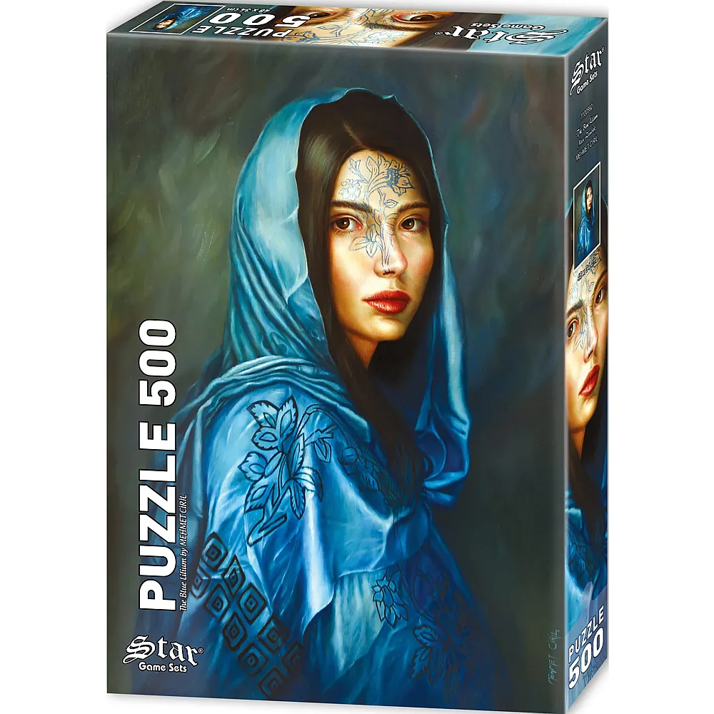 Star Puzzle The Blue Lilium 500Teile