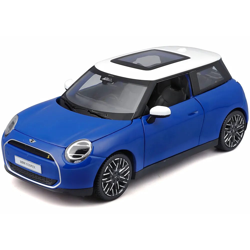 Maisto 1:24 Mini Cooper SE 2024 Blau