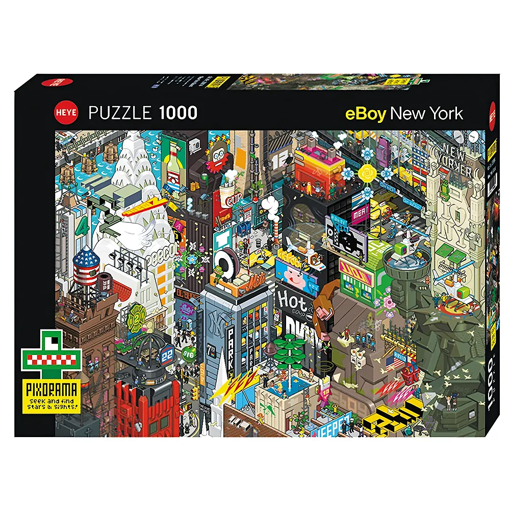 HEYE Puzzle eBoy New York Quest 1000Teile