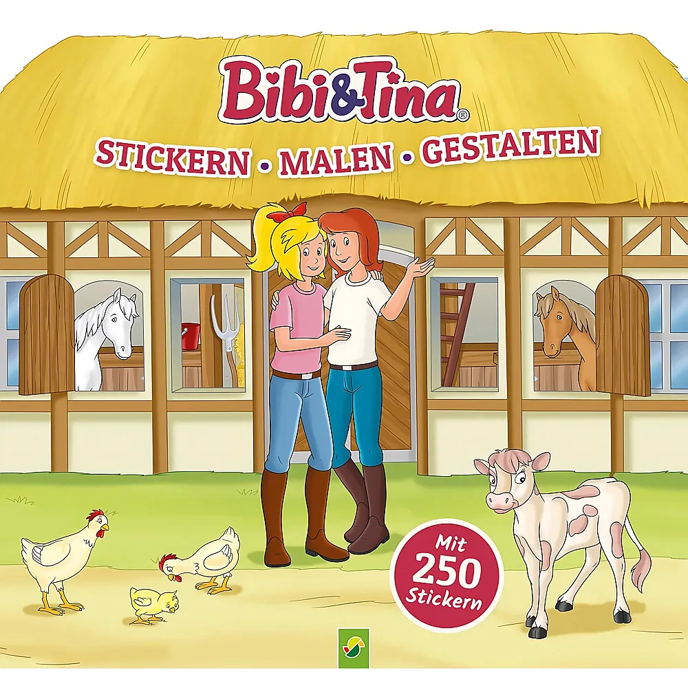 Schwager & Steinlein Bibi & Tina - Stickern, Malen, Gestalten