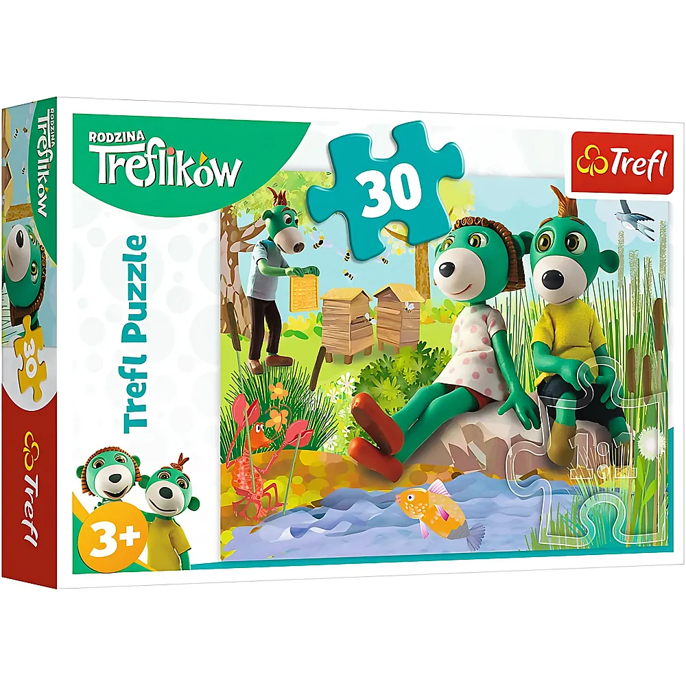 meinspielzeug - Trefl Treflikow - 30 Teile | Puzzle 10-104 Teile