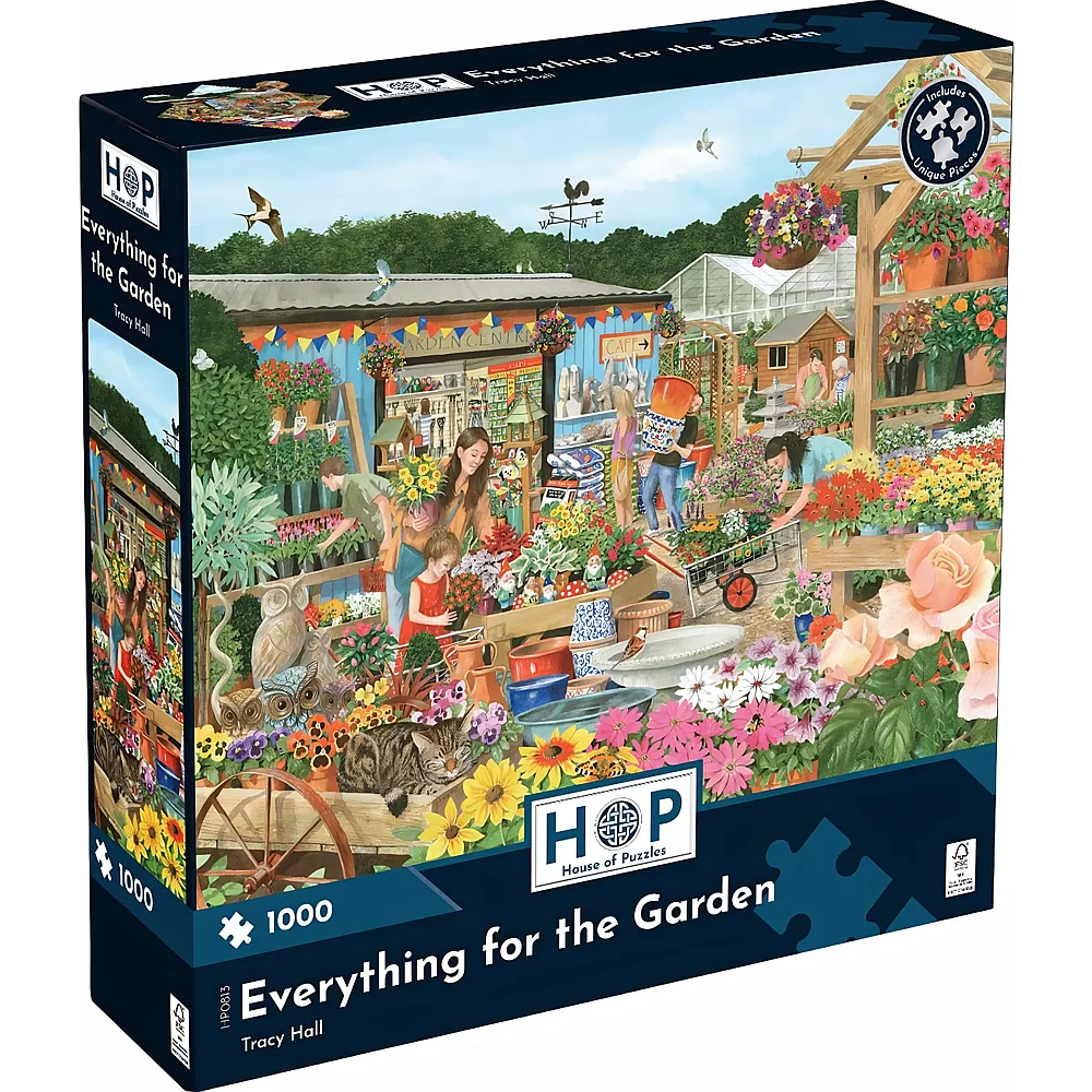 HOP - House of Puzzles Everything for the Garden - 1000 Teile