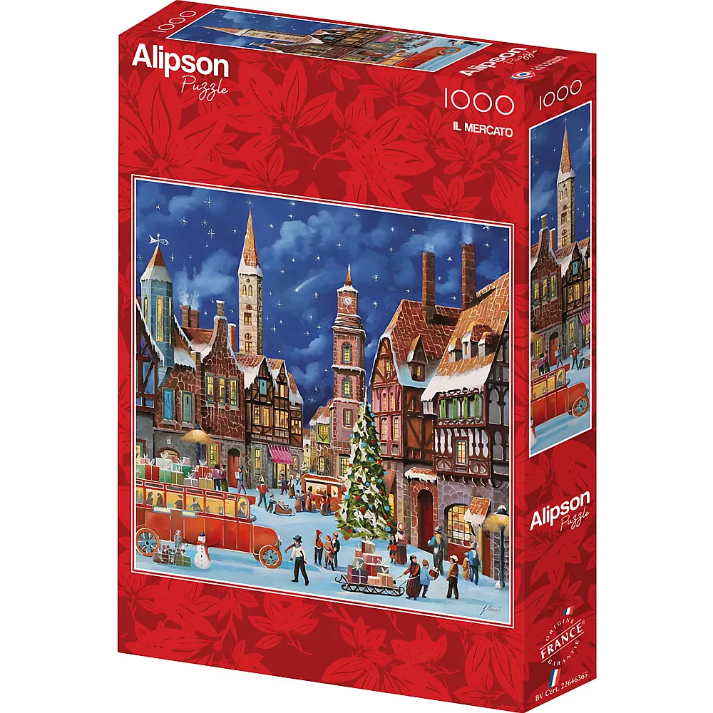 Alipson Puzzle Der Markt 1000Teile