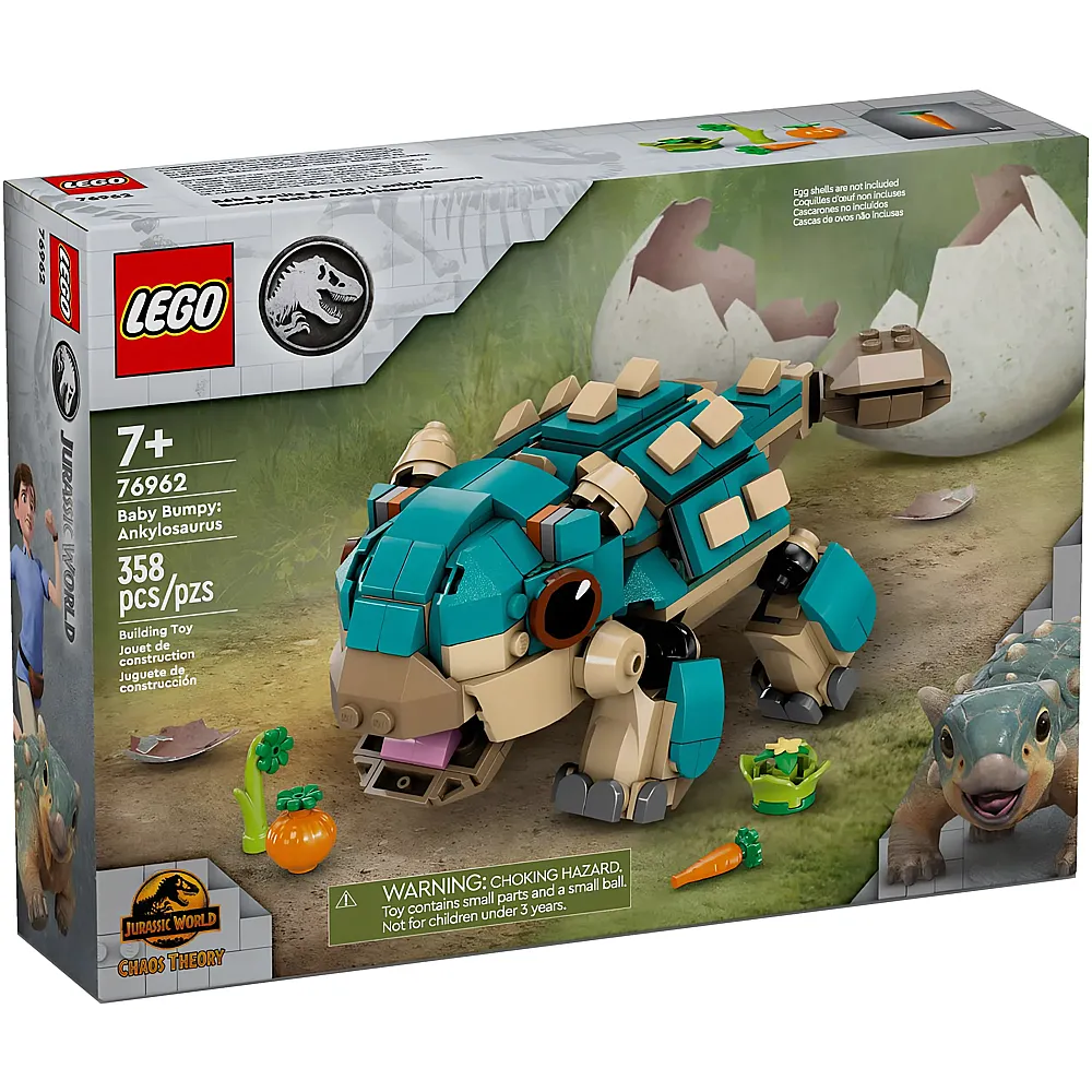 LEGO Jurassic World Baby Bumpy: Ankylosaurus 76962