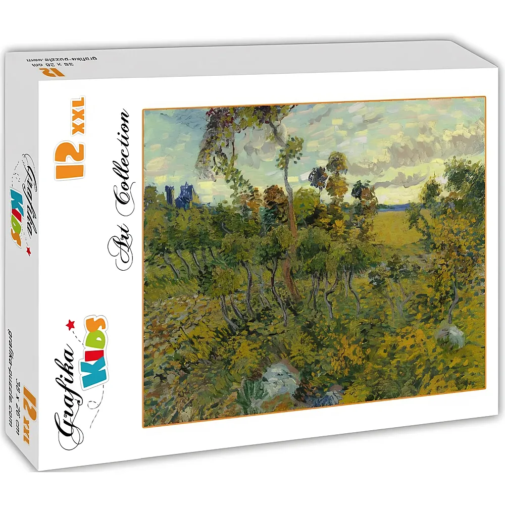 Grafika Puzzle Art Collection Vincent Van Gogh Sunset at Montmajour, 1888 - 12 Teile