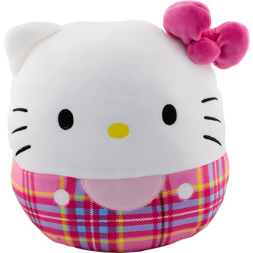 Squishmallows Pl�sch Hello Kitty Karomuster Rot 20cm