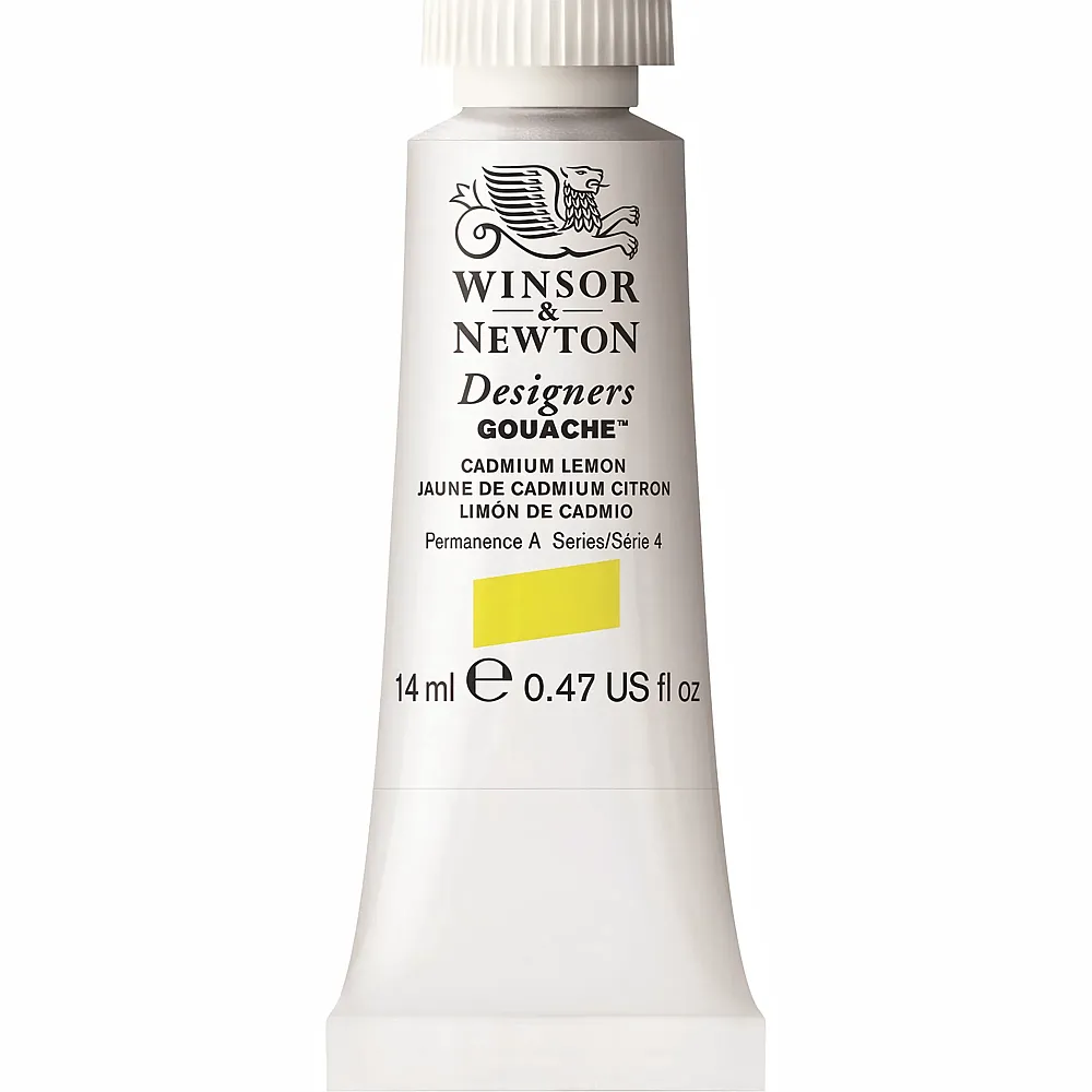 meinspielzeug - Winsor & Newton W&n Designers Gouache 14ml Tube Kadmiumzitron
