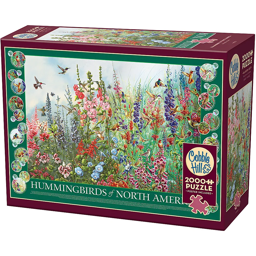 Cobble Hill Puzzle Hummingbirds of North America - 2000 Teile