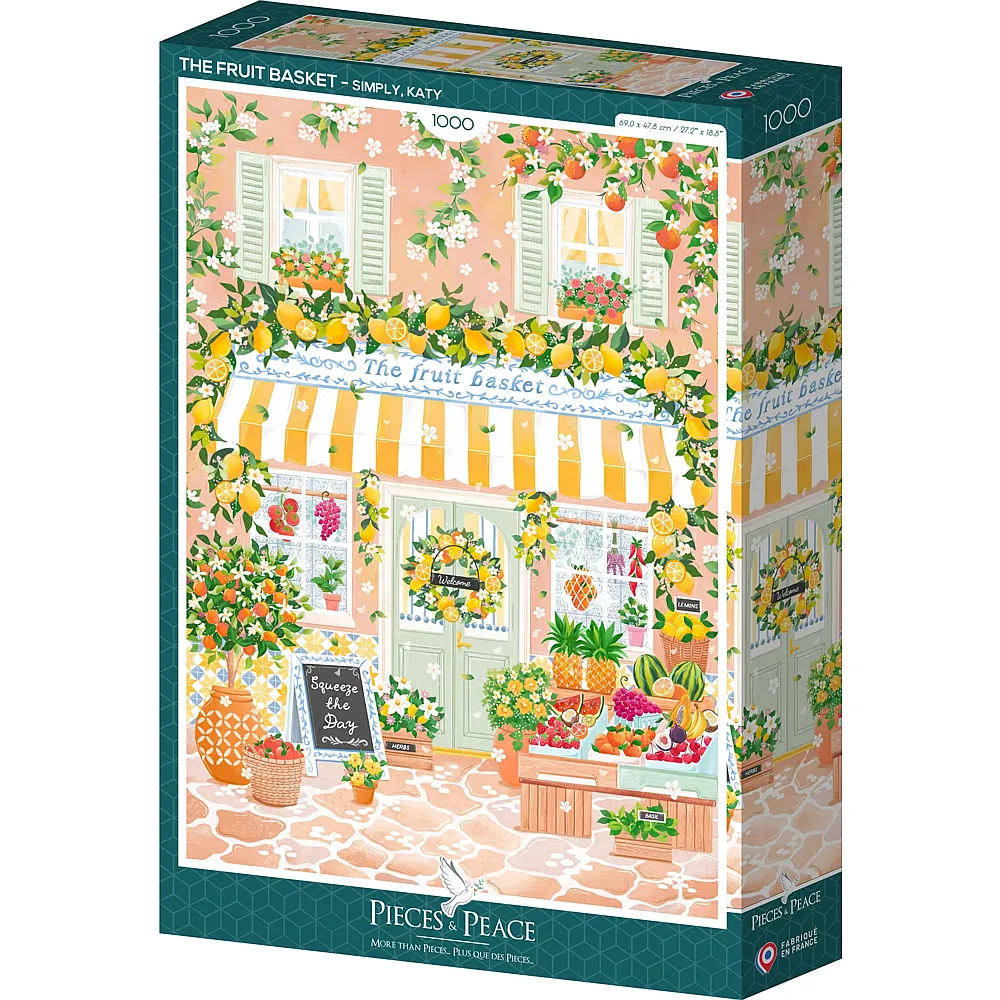 Pieces & Peace Puzzle Katy Simply Der Obstkorb 1000Teile