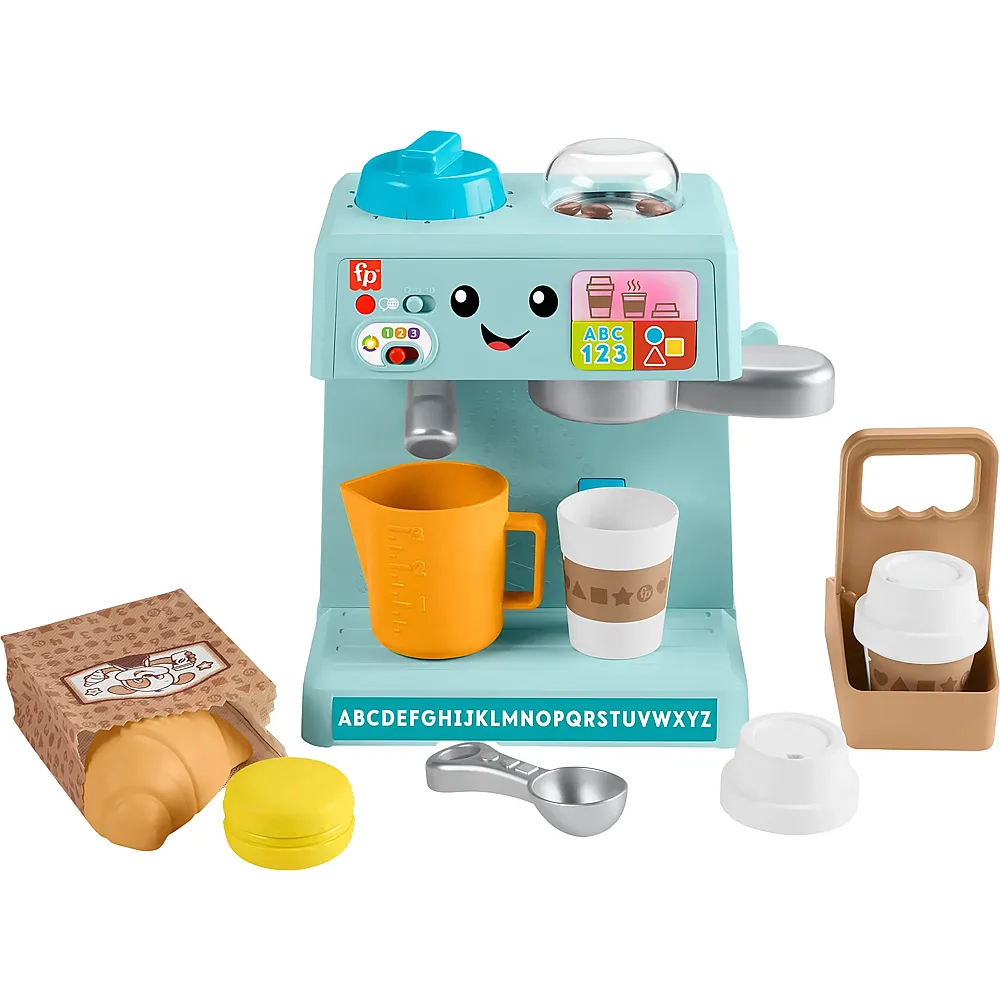 Fisher-Price Lernspass Mein Barista-Set interaktive Caf�-Station
