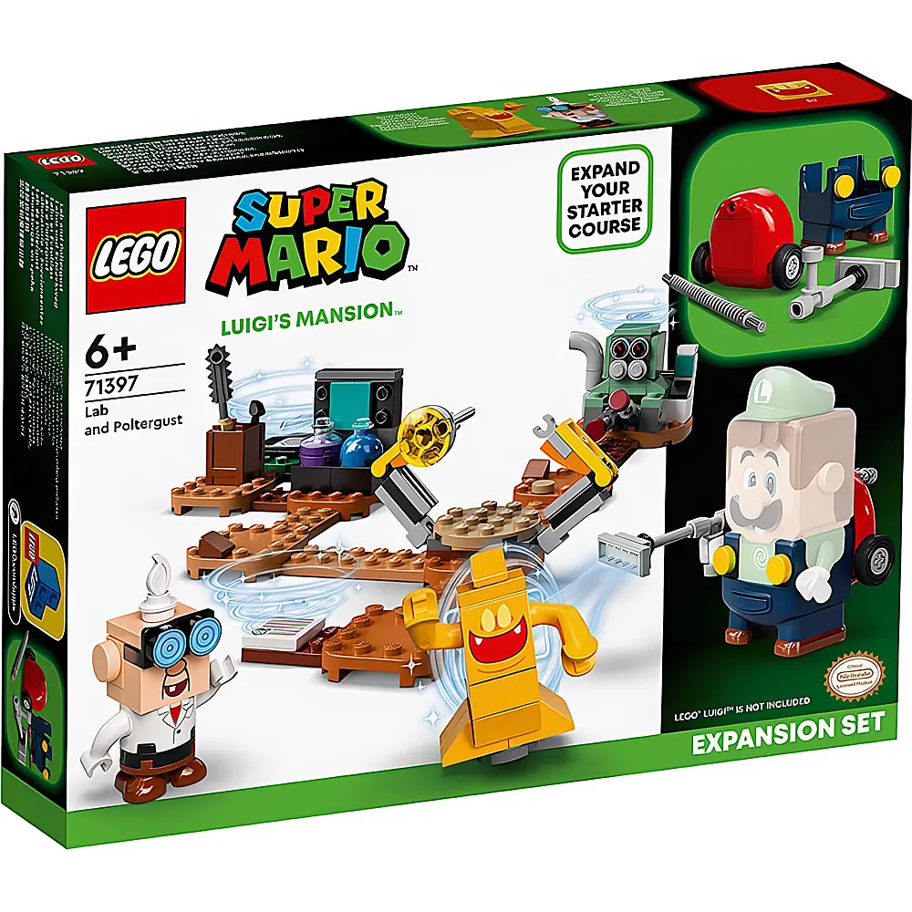 LEGO Super Mario Luigis Mansion: Labor und Schreckweg Erweiterungsset 71397