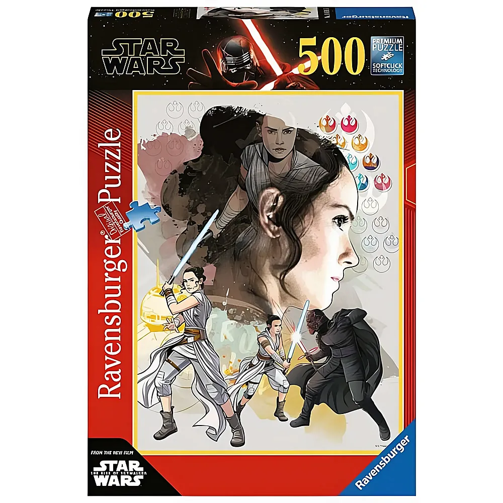 Ravensburger Puzzle Star Wars Der Aufstieg Skywalkers 3 500Teile