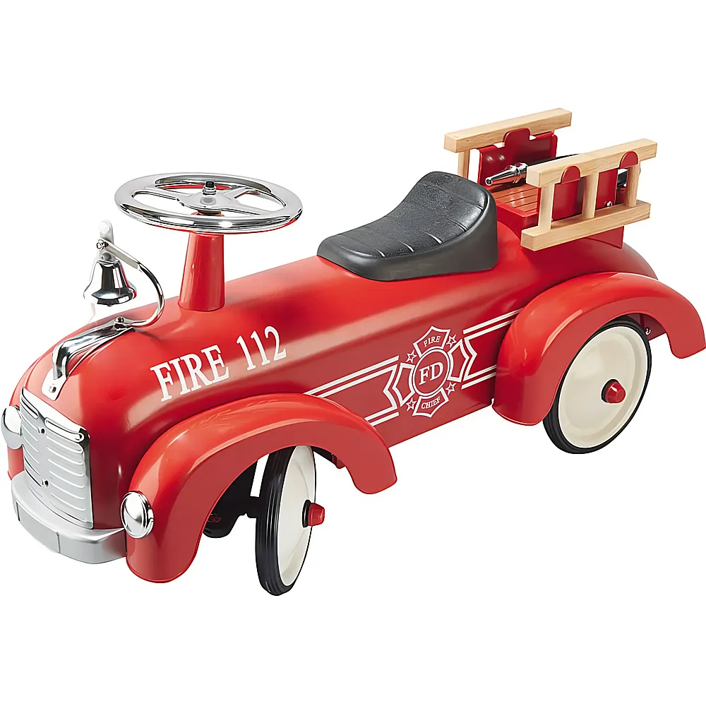 Goki Baby Rutscherfahrzug Feuerwehr | Rutschfahrzeuge