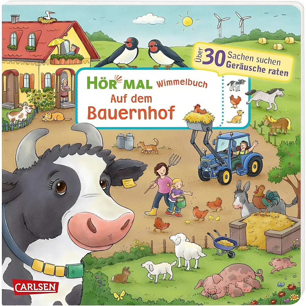Carlsen Hr mal Wimmelbuch Auf dem Bauernhof
