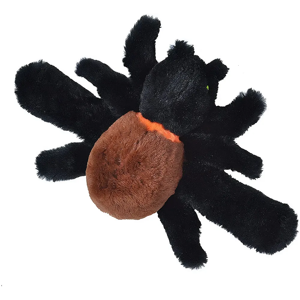 Wild Republic Hugger Spinne mit leuchtenden Augen, Schnapparmband, Geschenk f�r Kinder, Pl�schtier, F�llung ist gesponnene recycelte - Suche