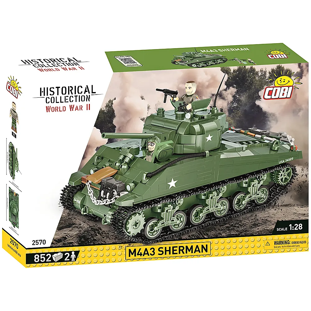COBI Historical Collection M4A3 Sherman 2570