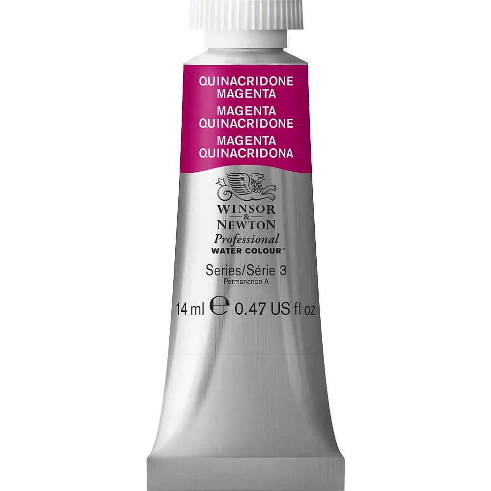 meinspielzeug - Winsor & Newton W&n Prof. Water Colour 14ml Tube Chinacridon Magenta