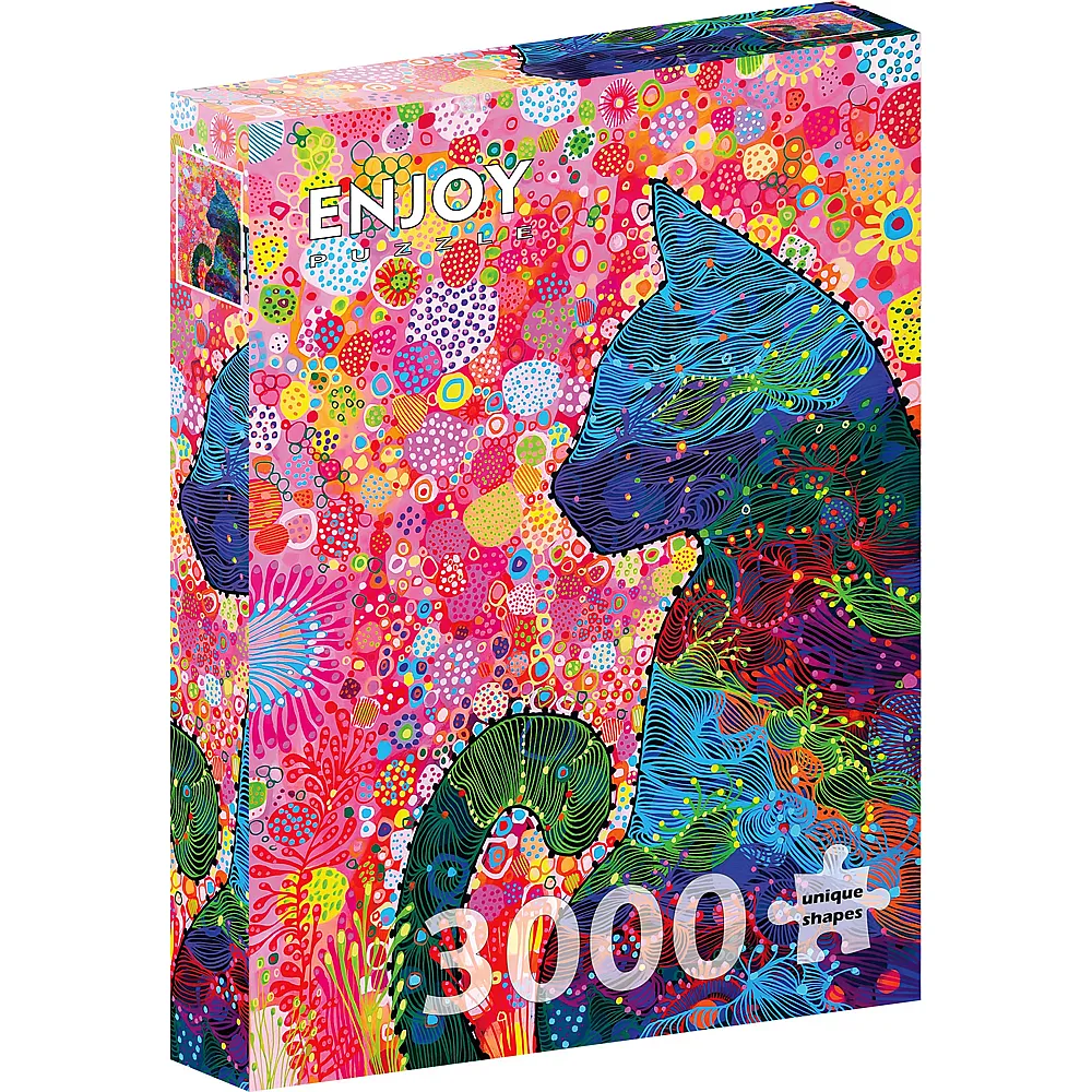 Enjoy Puzzle Wandering Cat - 3000 Teile