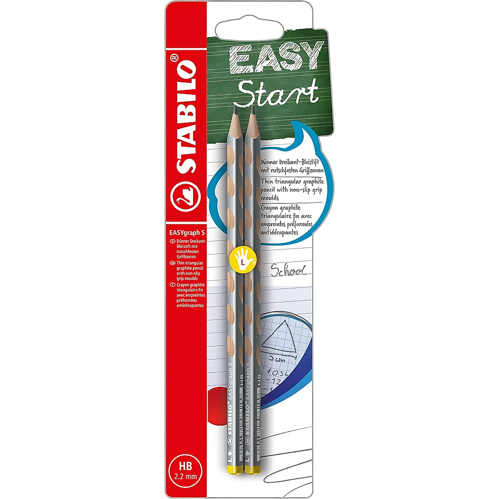 Stabilo Bleistift EASYgraph S Metallic Edition L - 2 Teile
