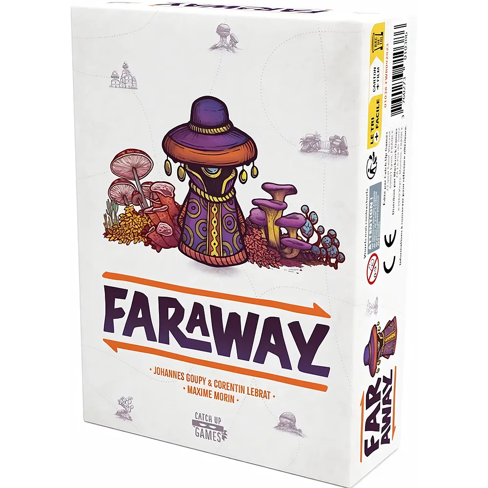 Catch UP Games Faraway boite Orange FR