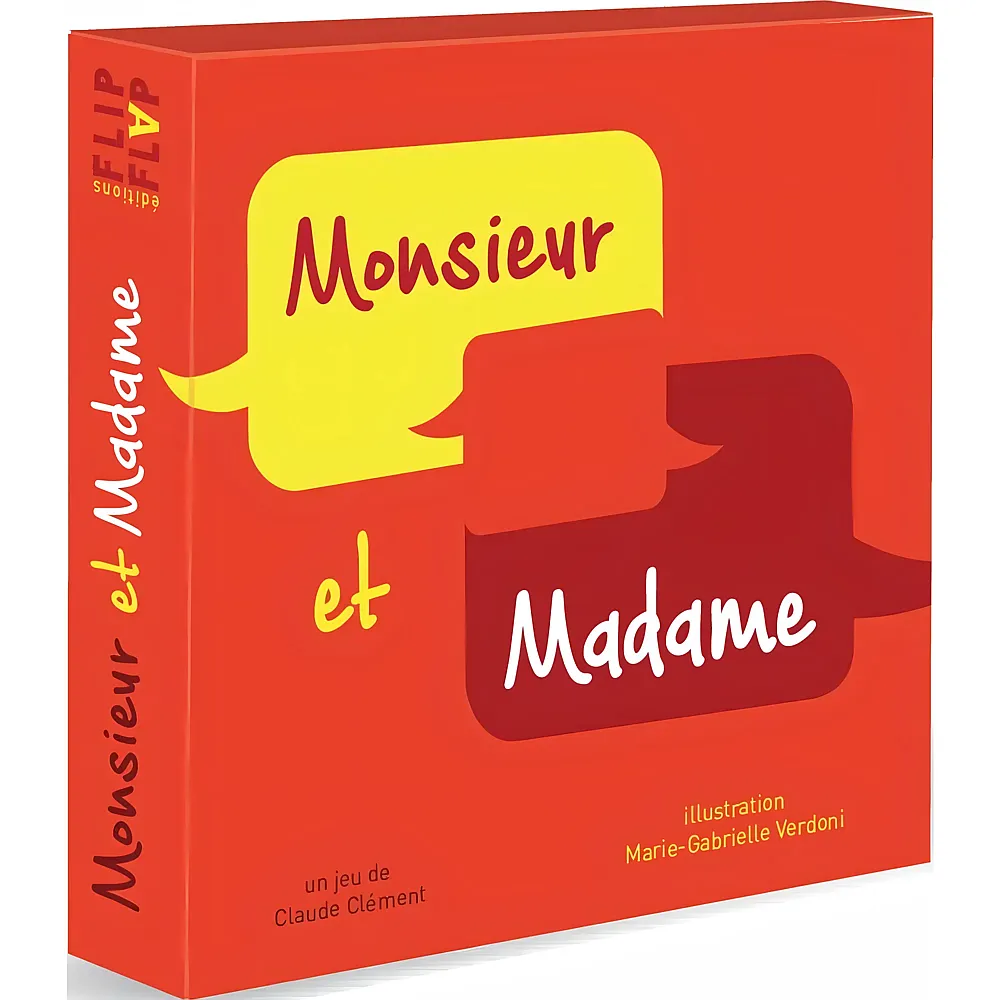 Flip Flap Editions Monsieur et Madame - Franz�sisch