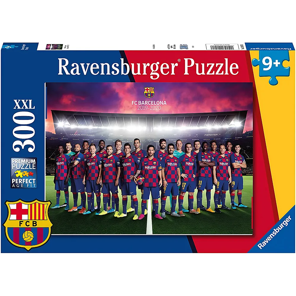 Ravensburger Puzzle Barcelona FC - 300 Teile - Puzzle 105-300 Teile