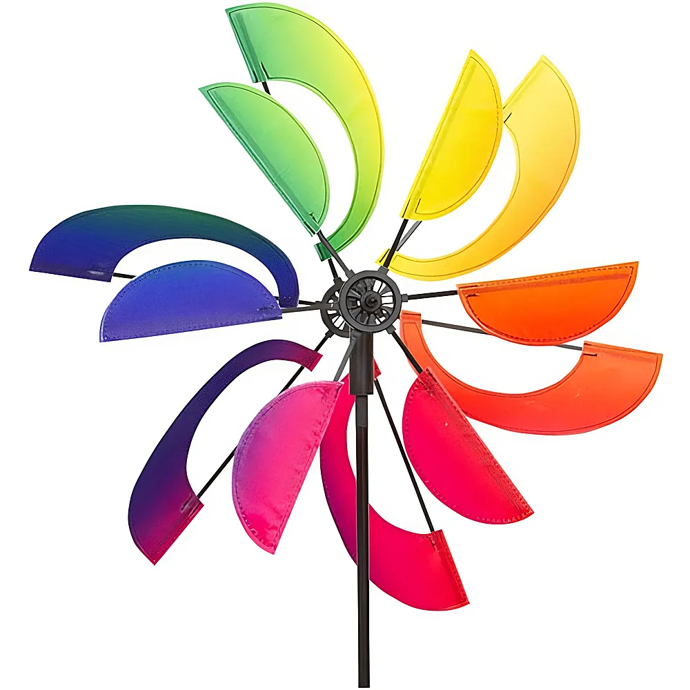 HQ Invento Windspiele Windmill Rainbow Swirl 41x120cm