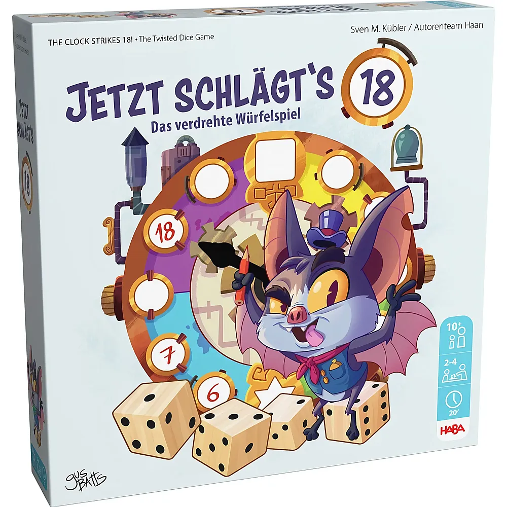 HABA Jetzt schl�gt's 18 - Deutsch