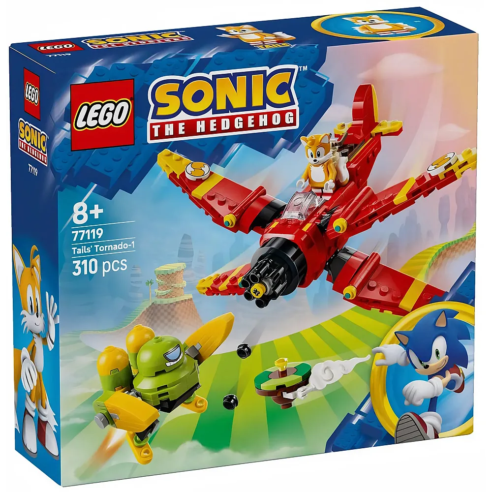LEGO Sonic Tails' Tornado-1 77119