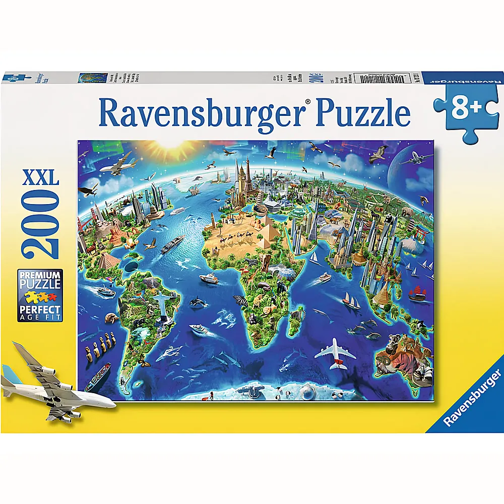 Ravensburger Puzzle Grosse, weite Welt 200XXL