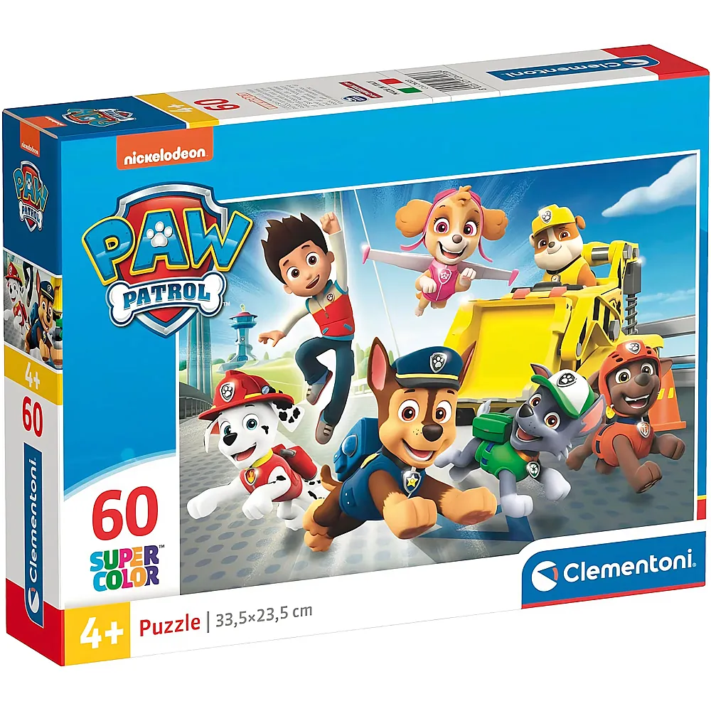 Clementoni Puzzle Supercolor Paw Patrol - 60 Teile