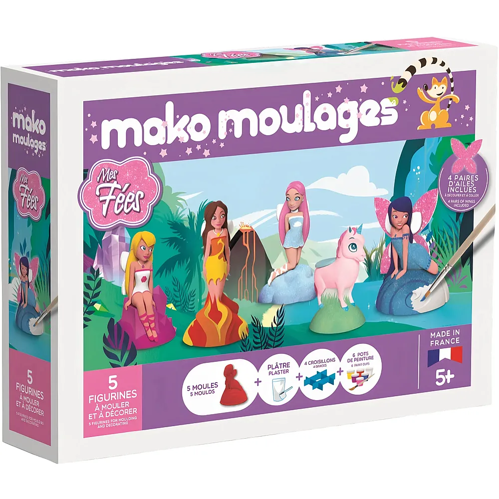 Mako Moulages Mako Coffret Mes Fees�5 Moules FR