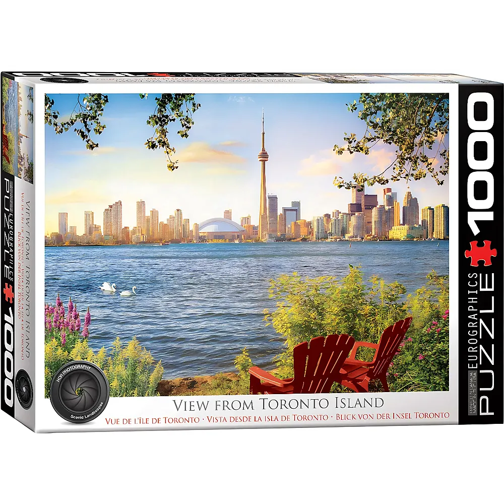 Eurographics Puzzle Blick auf Toronto - 1000 Teile - Puzzle 1000 Teile