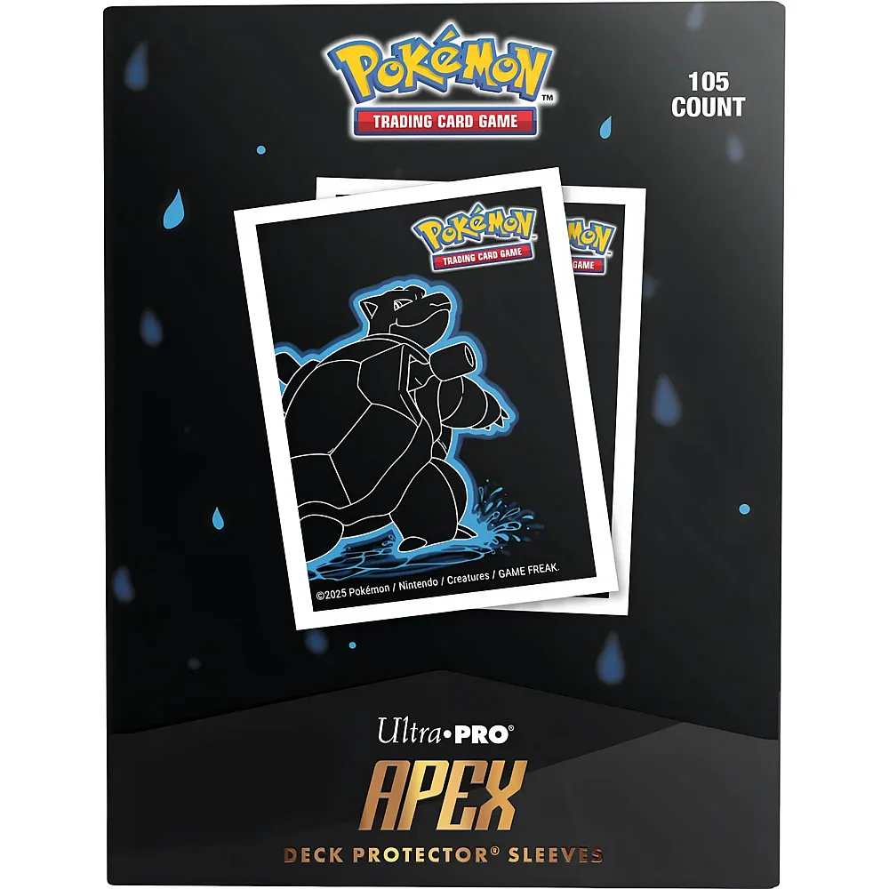 Ultra Pro Pok�mon - Blastoise APEX Deck Protector Sleeves 105
