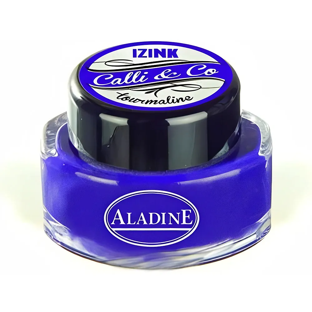 Aladine Tinte Calli & CO Turmalin Blau - 15 ml | Farbe & Kreide