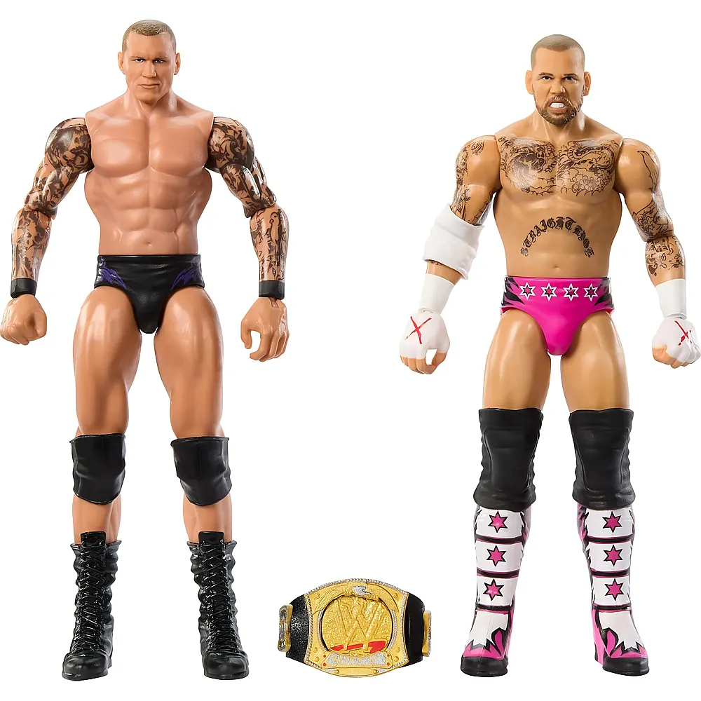 Mattel WWE 2er-Pack Championship Showdown CM Punk vs. Randy Orton - 15 cm