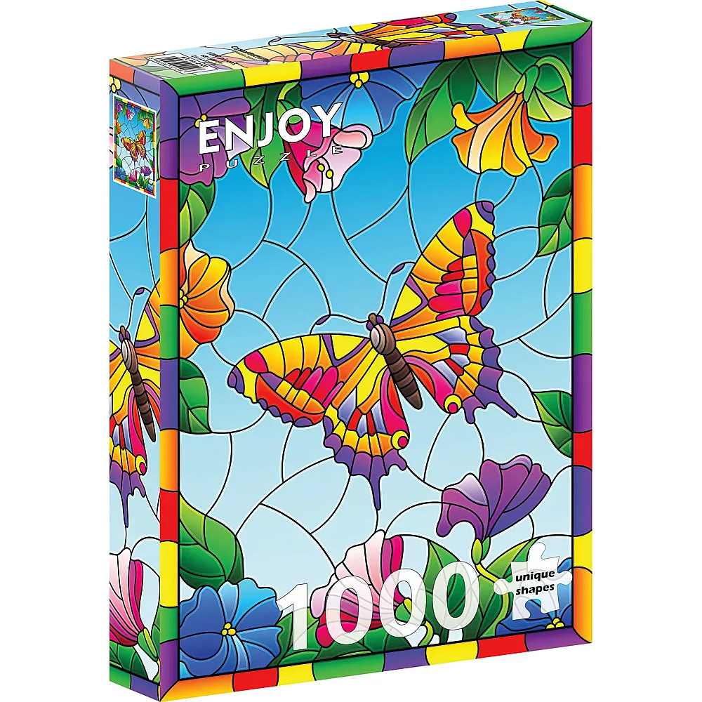 Enjoy Puzzle Crystal Butterfly - 1000 Teile